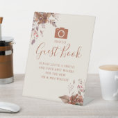 Foto Gästebuch Herbstliche Hochzeit im Herbst Sockelschild (In SItu)