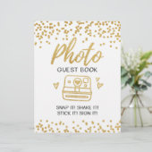 Foto Gästebuch Hochzeitszeichen (Stehend Vorderseite)