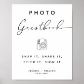 Foto Gästebuch Snap It Shake it Stick It Sign it (Vorne)