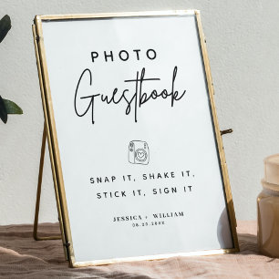 Foto Gästebuch Snap It Shake it Stick It Sign it