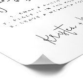 Foto Gästebuch Unterschrift, Foto Gästebuch (Ecke)