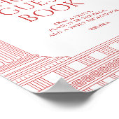 Foto Gästebuchposter für Göttin Party Poster (Ecke)