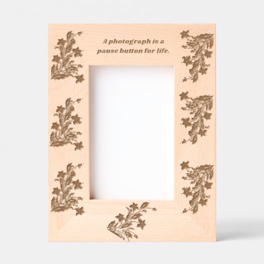 Foto Geätzte Rahmen (Vorderseite)