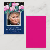 Foto-Gebetskarten Gedenkfeier zum Leben Visitenkarte (Vorne/Hinten)