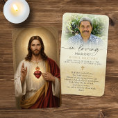 Foto-Gebetskarten vom Heiligen Herzen Jesu