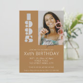 Foto geboren 1995 einladung (Stehend Vorderseite)