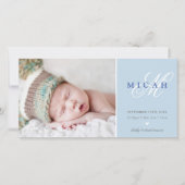 FOTO GEBURT ANKÜNDIGUNG (Vorderseite)