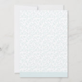 FOTO GEBURT ANKÜNDIGUNG Hallo blauer Junge (Rückseite)