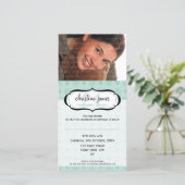 FOTO GEBURTSTAG EINLADUNGEN :: lecker 3 (Stehend Vorderseite)