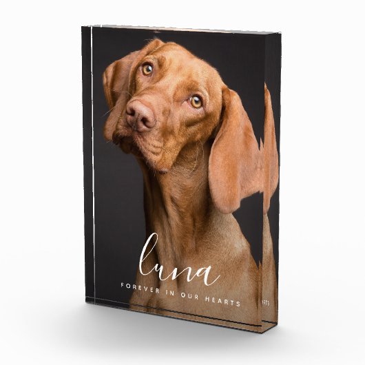 Foto-Gedächtnis Beileid Tribute Fotoblock (Rechts)