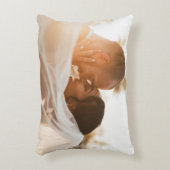 Foto-Gedächtnis Hochzeitssache Dekokissen (Vorderseite(Vertikal))