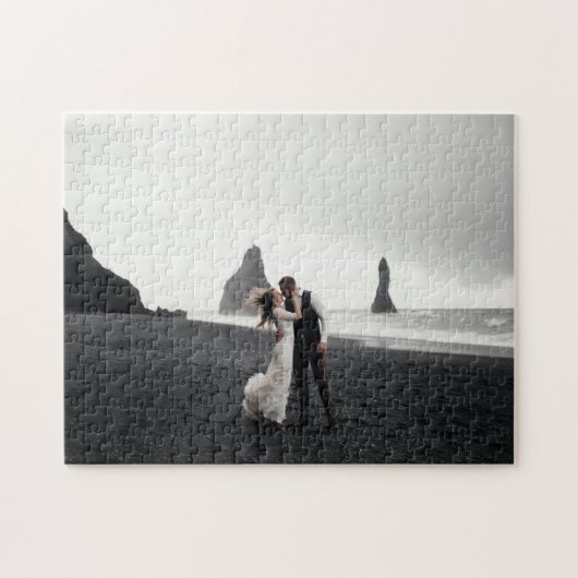 Foto-Gedächtnis Hochzeitssache Puzzle (Horizontal)