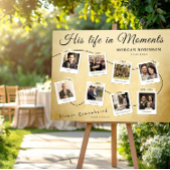 Foto-Gedächtniszeitschrift: Lebenslauf Poster