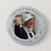 Foto-Gedenk-Tribut Button (Vorderseite)