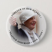 Foto-Gedenk-Tribut Button (Vorderseite)