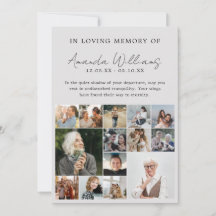 Foto Gedenkfeier - 15 FotoCollage