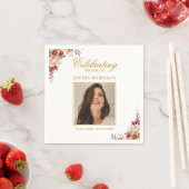 Foto-Gedenkfeier Serviette (Beispiel)