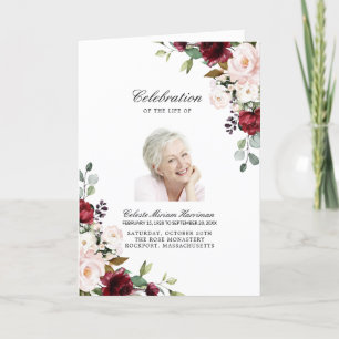 Foto-Gedenkfeier zur Beerdigung des Lebensprogramm Programm