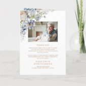 Foto-Gedenkfeier zur Beerdigung des Lebensprogramm Programm (Rückseite)