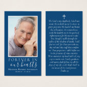 Foto-Gedenkkarte (Vorne & Hinten)