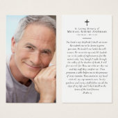 Foto-Gedenkkarte (Vorne & Hinten)