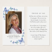 Foto-Gedenkkarte (Vorne & Hinten)