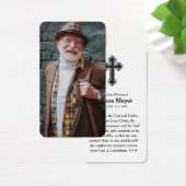 Foto-Gedenkkarte (Schreibtisch)