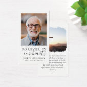 Foto-Gedenkkarte (Schreibtisch)