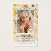 Foto-Gedenkkarte (Vorderseite)