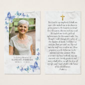 Foto-Gedenkkarte (Vorne & Hinten)