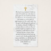 Foto-Gedenkkarte (Rückseite)