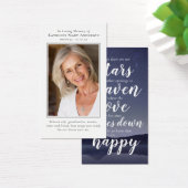 Foto-Gedenkkarte (Schreibtisch)