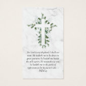 Foto-Gedenkkarte (Rückseite)