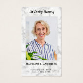 Foto Gedenkkarte Beileid Beerdigung Gebetskarte (Vorderseite)