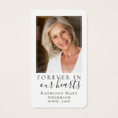 Foto-Gedenkkarte für Meeresschildkröten (Rückseite)