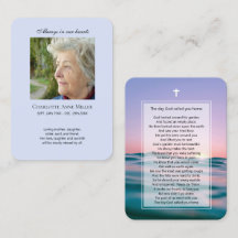 Foto-Gedenkkarte für Pastellfische