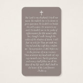 Foto-Gedenkkarte für Sunset (Rückseite)