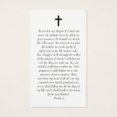 Foto-Gedenkkarte für Sunset (Rückseite)