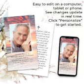 Foto-Gedenkkarte für Sunset