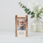 Foto-Gedenkkarte Telefonnummerkarte (Stehend Vorderseite)