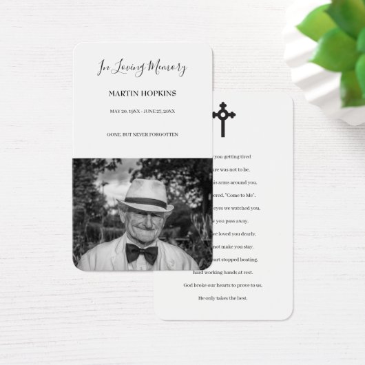 Foto-Gedenkkarten (Schreibtisch)