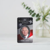 Foto-Gedenkkarten | Patriotisches Militär Visitenkarte (Stehend Vorderseite)