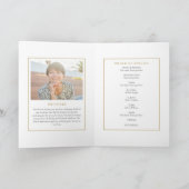 Foto-Gedenkorden Programm (Innenseite)