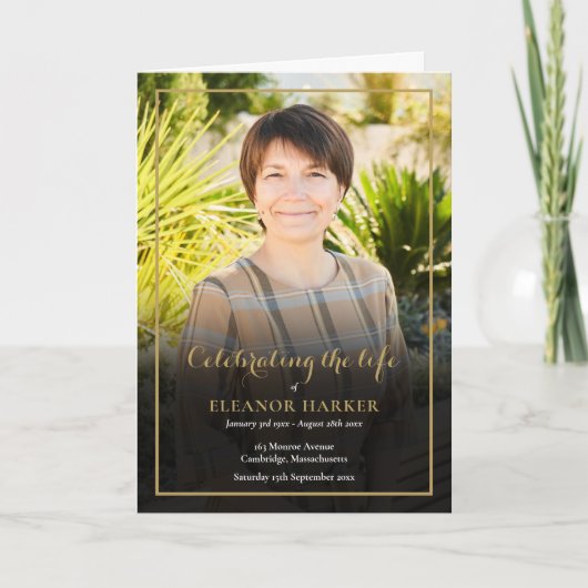 Foto-Gedenkorden Programm (Vorderseite)