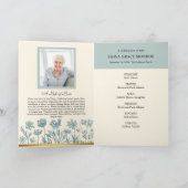 Foto-Gedenkprogramm für Pariser Blume Programm (Innenseite)