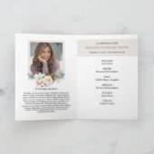 Foto-Gedenkprogramm Programm (Innenseite)