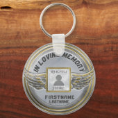 Foto-Gedenkstätte für Silber und Gold Schlüsselanhänger (Vorderseite)