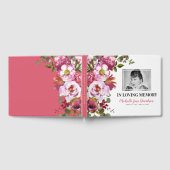 Foto Gedenkstätte Rosa Blumenbeerdigung Gästebuch (Voll)