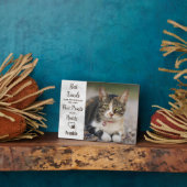 Foto-Gedenktafel Fotoplatte (Seite)