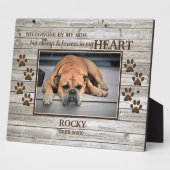 Foto-Gedenktafel "Light Wood Family Pet" Fotoplatte (Seite)